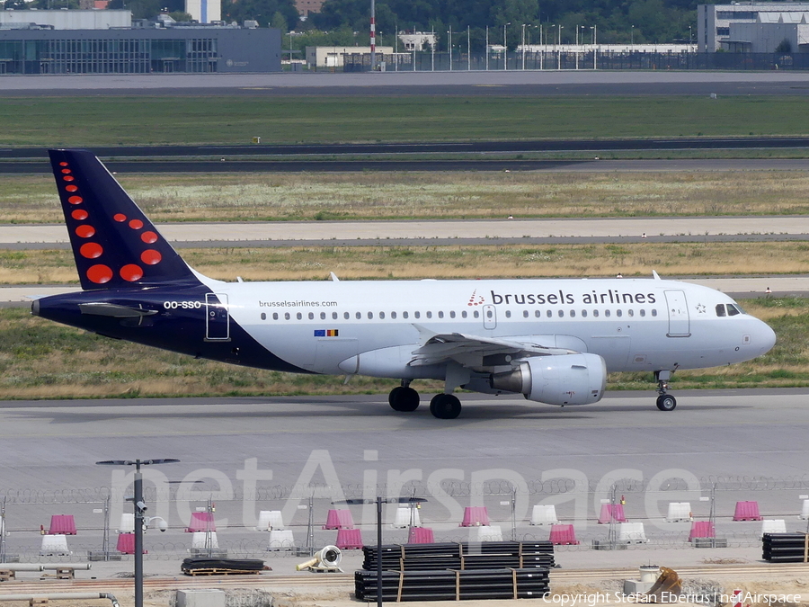Brussels Airlines Airbus A319-111 (OO-SSO) | Photo 463290