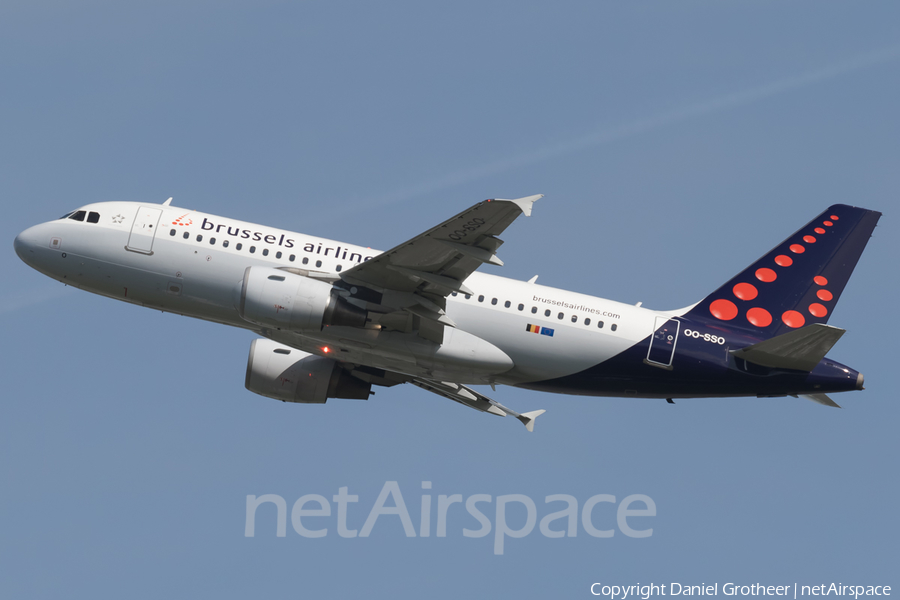 Brussels Airlines Airbus A319-111 (OO-SSO) | Photo 165780
