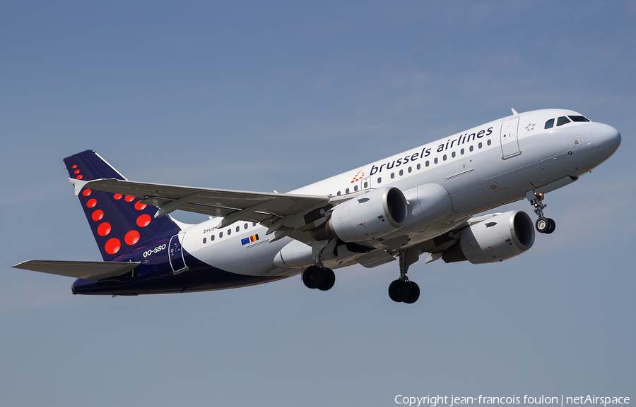 Brussels Airlines Airbus A319-111 (OO-SSO) | Photo 248878