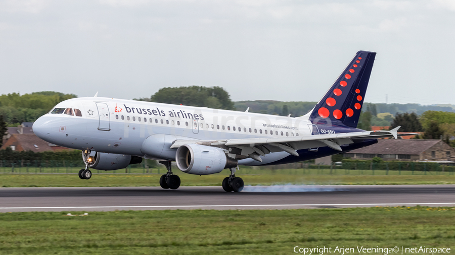 Brussels Airlines Airbus A319-111 (OO-SSO) | Photo 281082