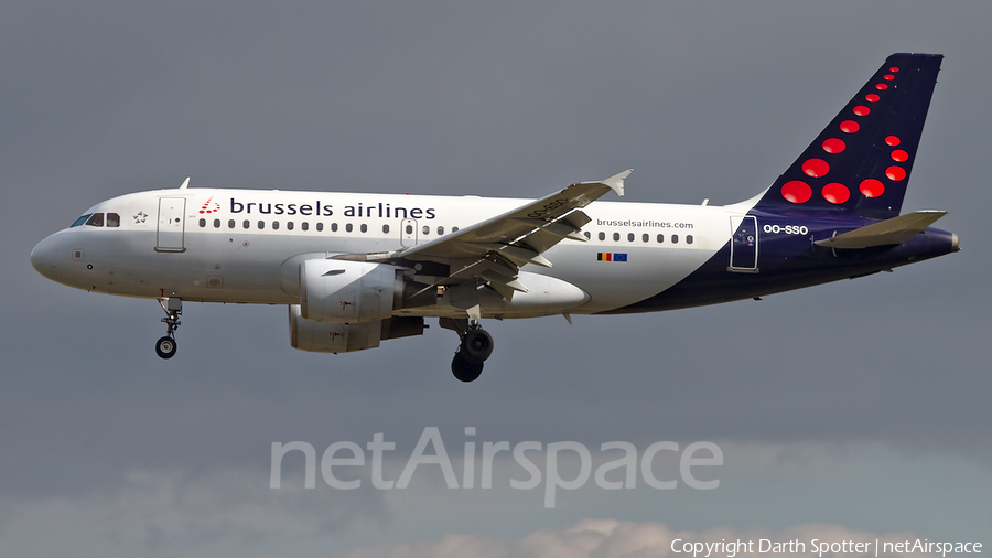 Brussels Airlines Airbus A319-111 (OO-SSO) | Photo 356612