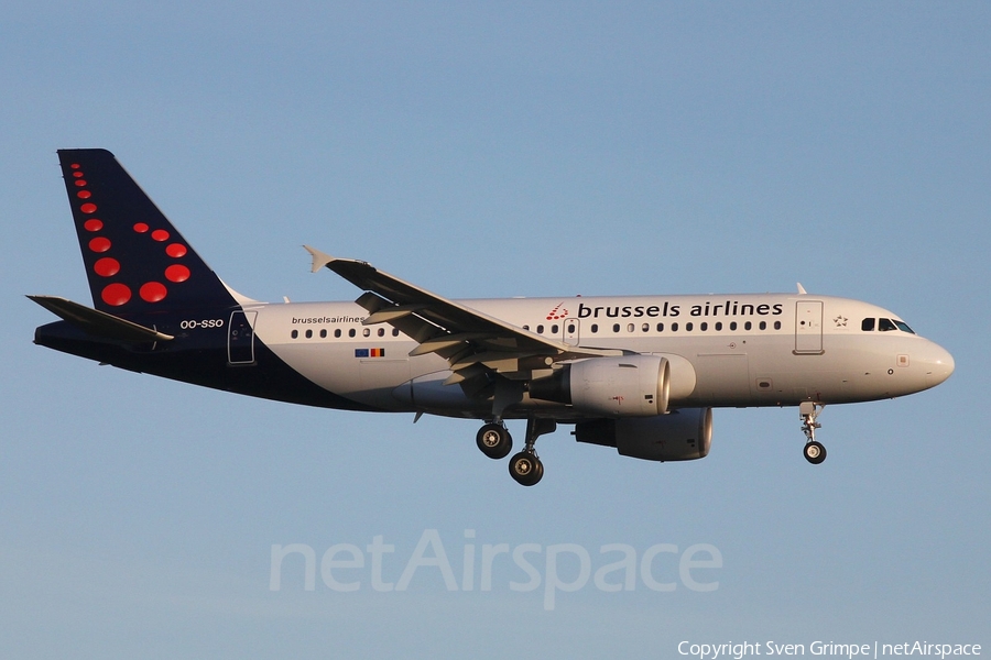 Brussels Airlines Airbus A319-111 (OO-SSO) | Photo 152283