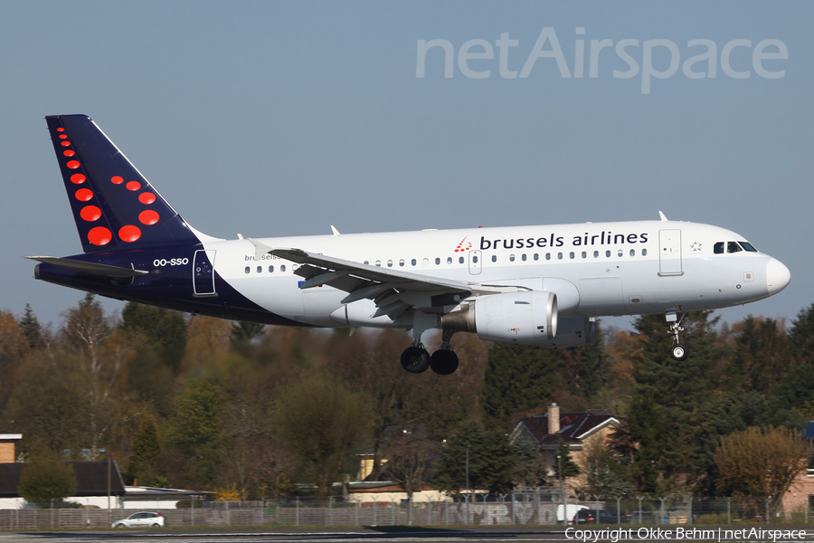 Brussels Airlines Airbus A319-111 (OO-SSO) | Photo 314036