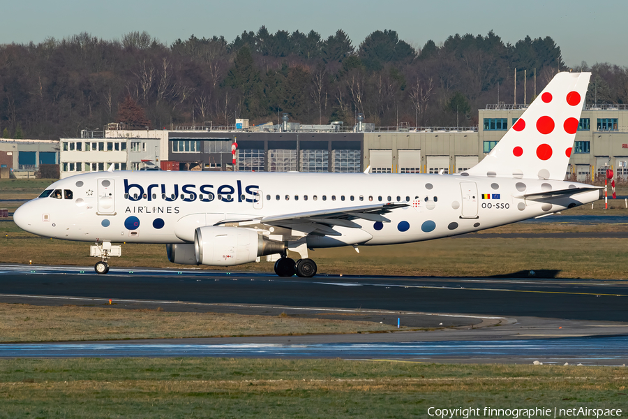 Brussels Airlines Airbus A319-111 (OO-SSO) | Photo 485718
