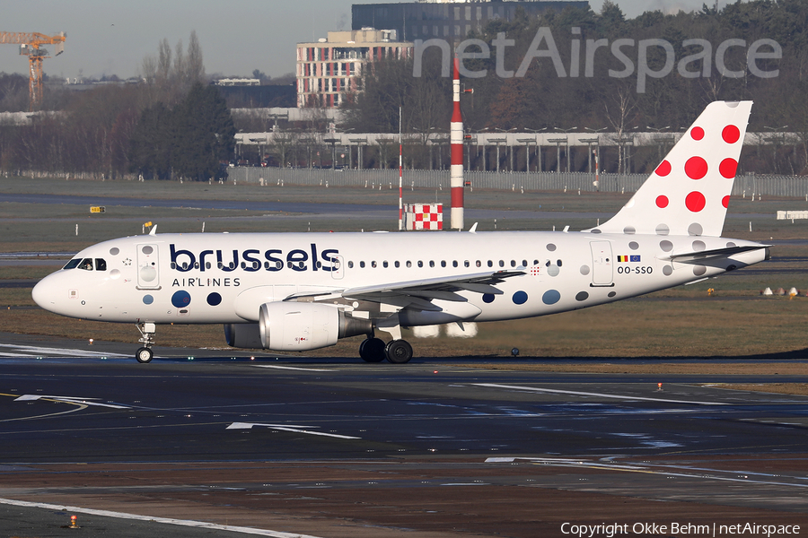 Brussels Airlines Airbus A319-111 (OO-SSO) | Photo 500847