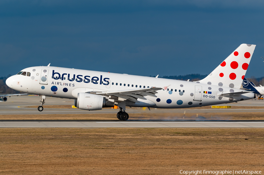 Brussels Airlines Airbus A319-111 (OO-SSO) | Photo 612044