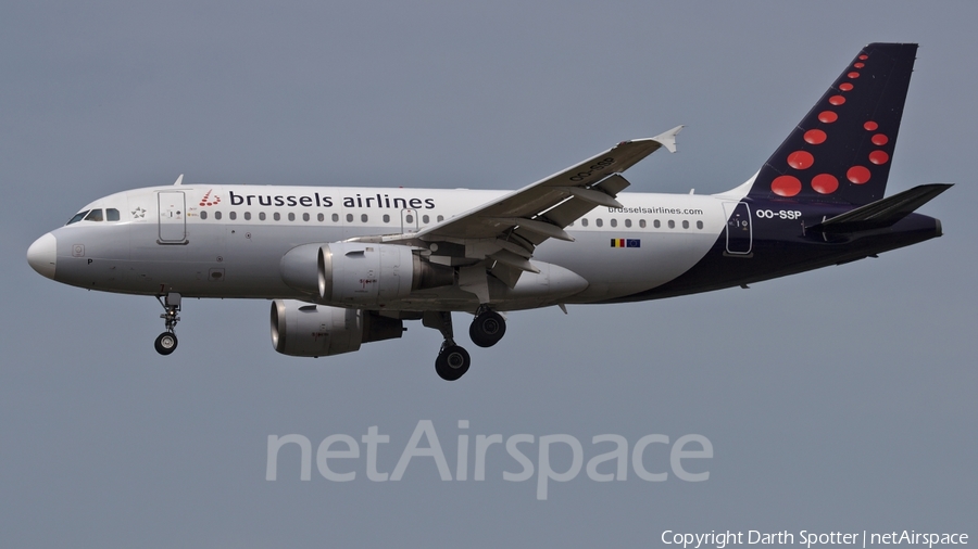 Brussels Airlines Airbus A319-113 (OO-SSP) | Photo 230002