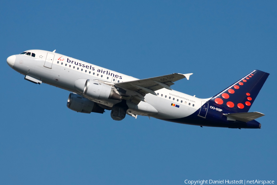 Brussels Airlines Airbus A319-113 (OO-SSP) | Photo 614014