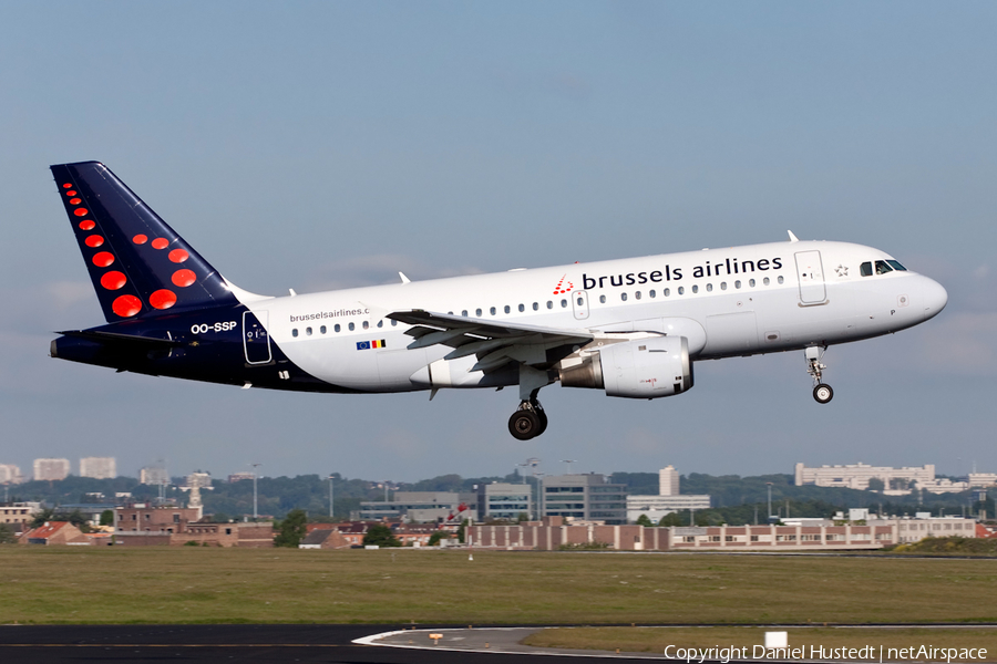 Brussels Airlines Airbus A319-113 (OO-SSP) | Photo 646571