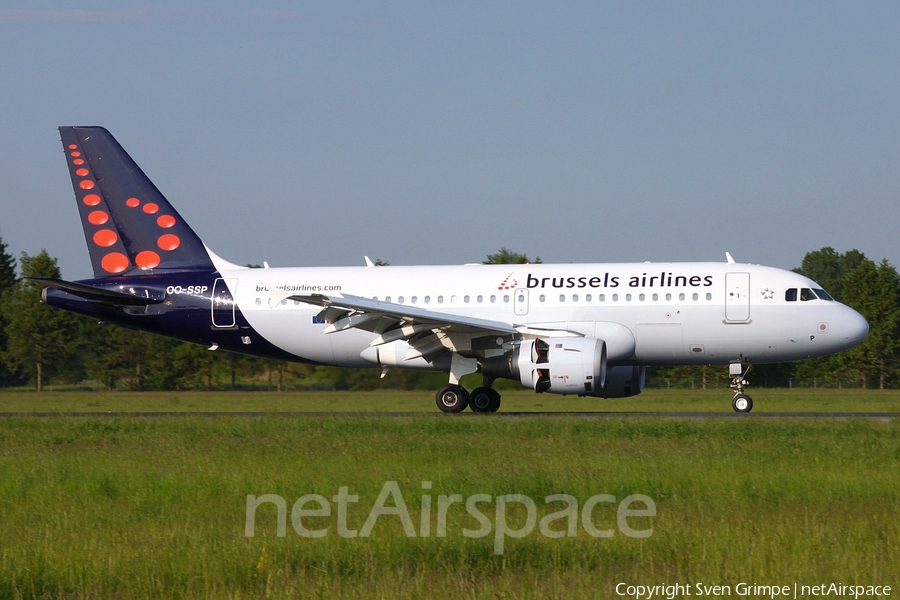 Brussels Airlines Airbus A319-113 (OO-SSP) | Photo 47928
