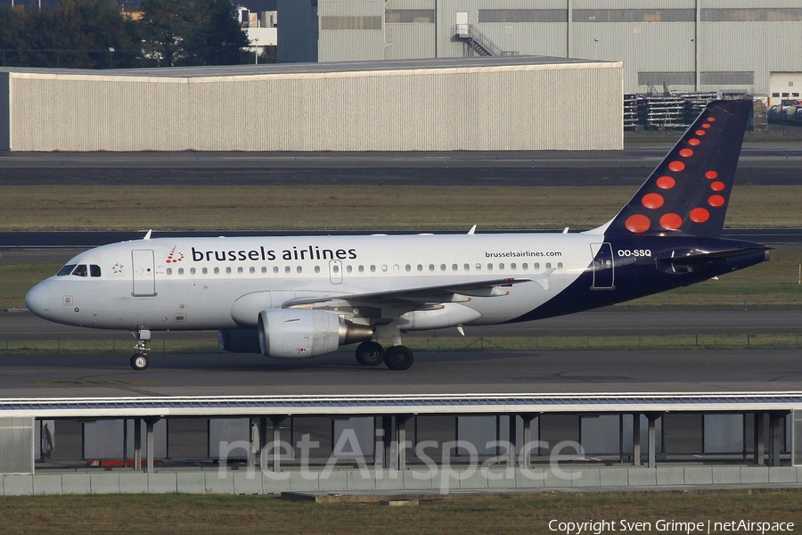 Brussels Airlines Airbus A319-112 (OO-SSQ) | Photo 145717