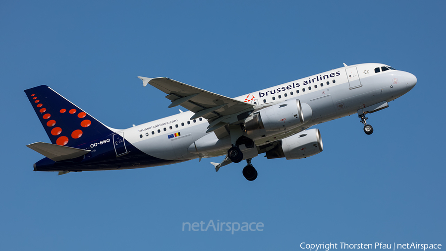 Brussels Airlines Airbus A319-112 (OO-SSQ) | Photo 204554