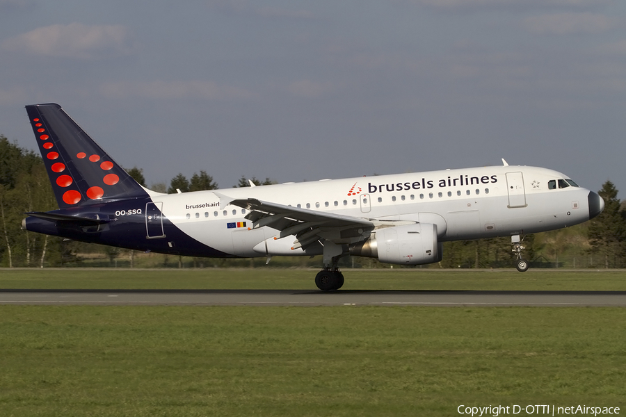 Brussels Airlines Airbus A319-112 (OO-SSQ) | Photo 408075
