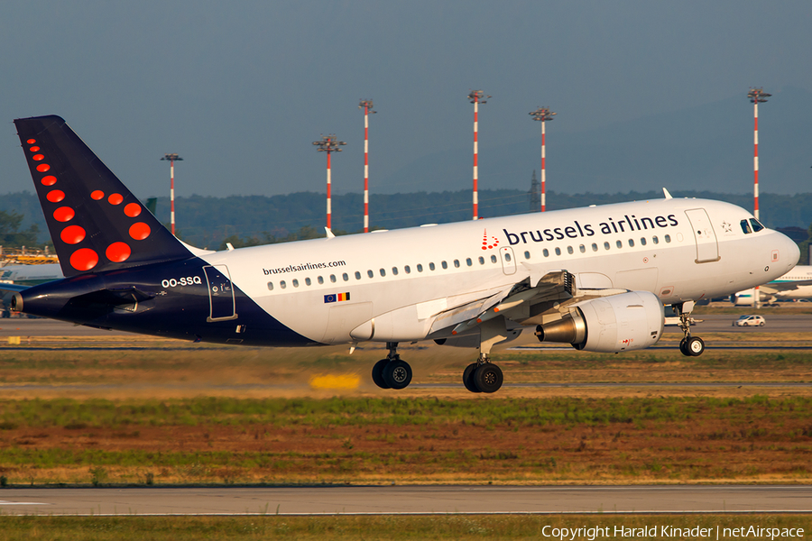 Brussels Airlines Airbus A319-112 (OO-SSQ) | Photo 292898