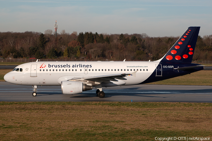 Brussels Airlines Airbus A319-112 (OO-SSR) | Photo 368123