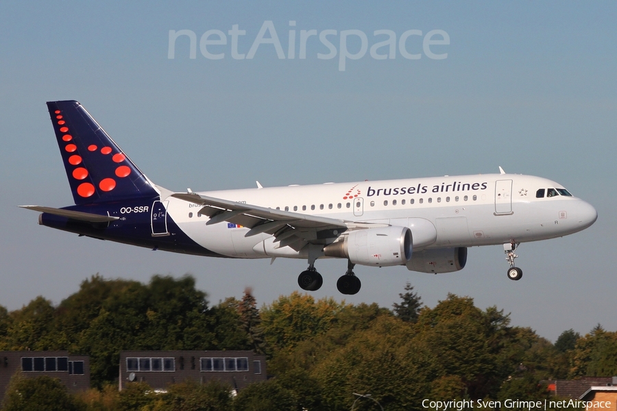 Brussels Airlines Airbus A319-112 (OO-SSR) | Photo 529690