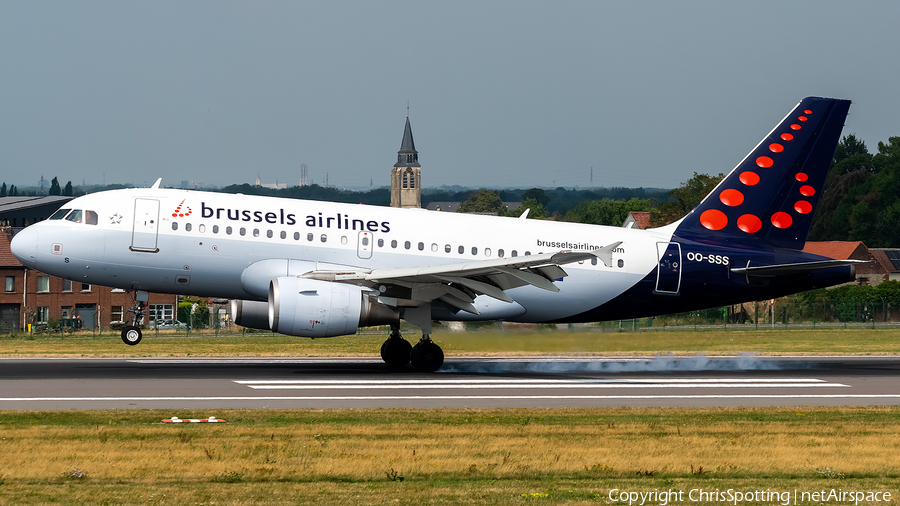 Brussels Airlines Airbus A319-111 (OO-SSS) | Photo 280916