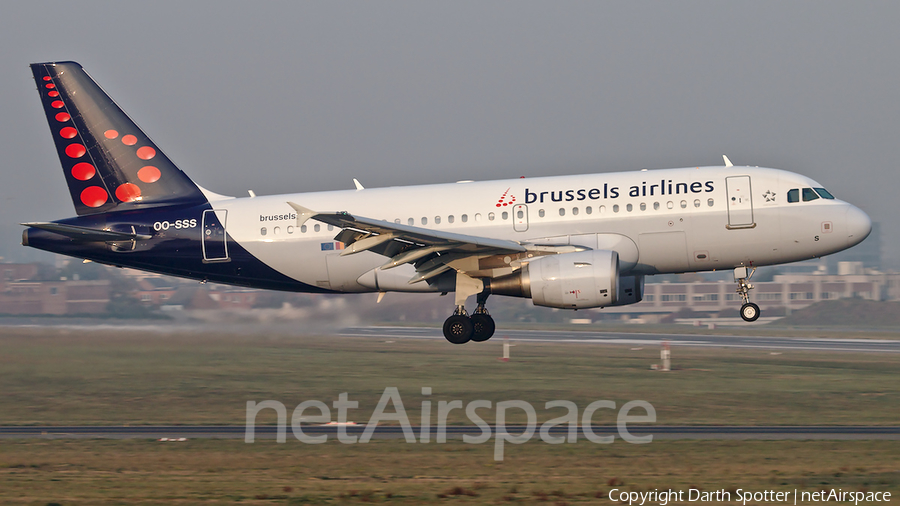 Brussels Airlines Airbus A319-111 (OO-SSS) | Photo 356615