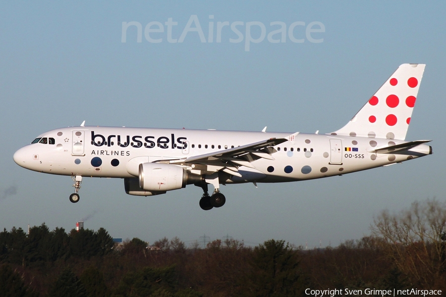 Brussels Airlines Airbus A319-111 (OO-SSS) | Photo 487726