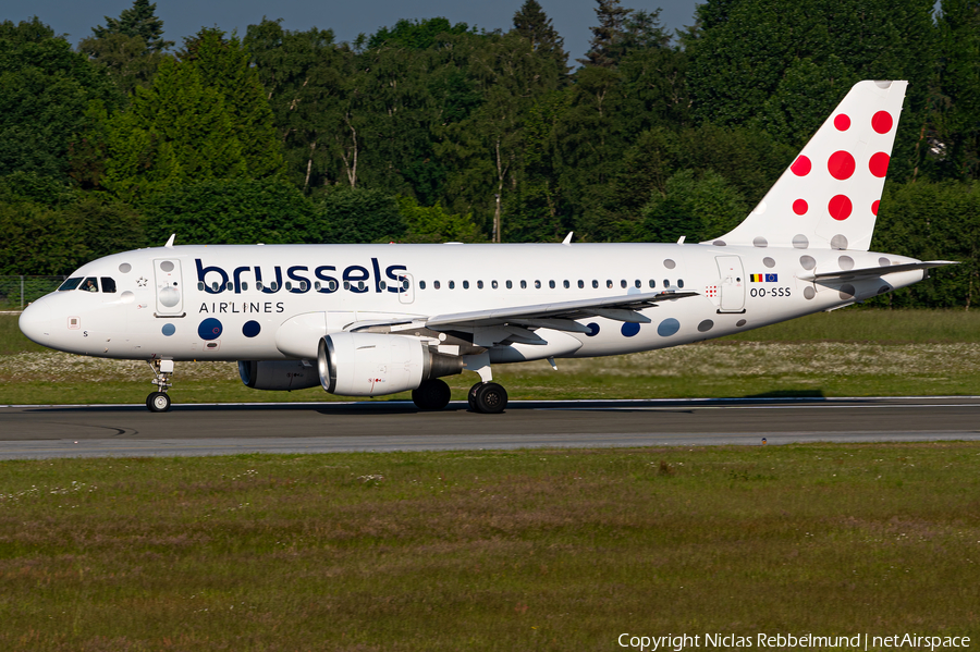 Brussels Airlines Airbus A319-111 (OO-SSS) | Photo 511431