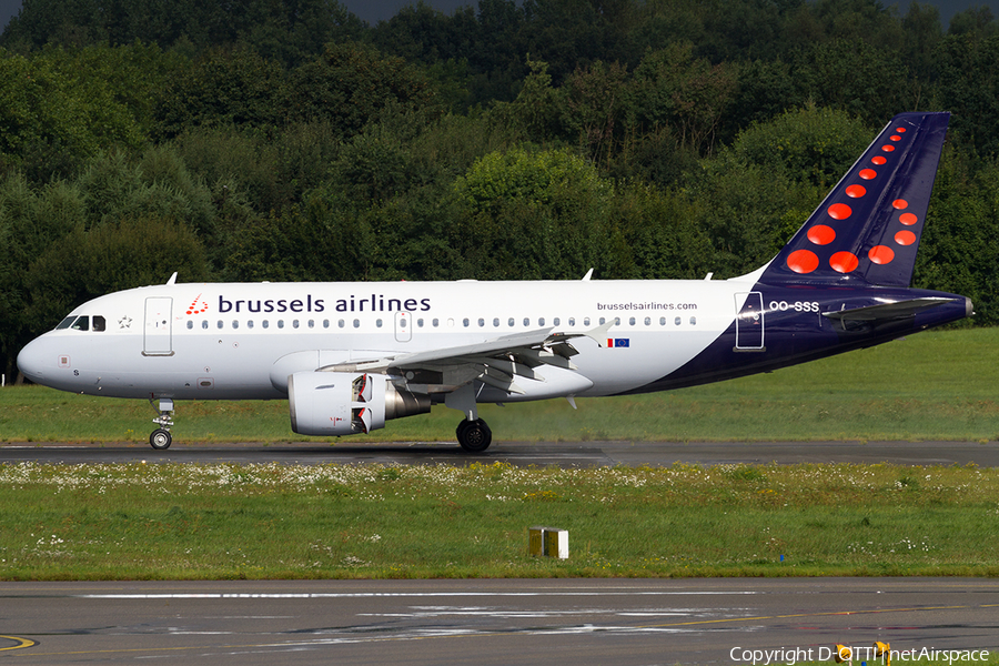 Brussels Airlines Airbus A319-111 (OO-SSS) | Photo 619756