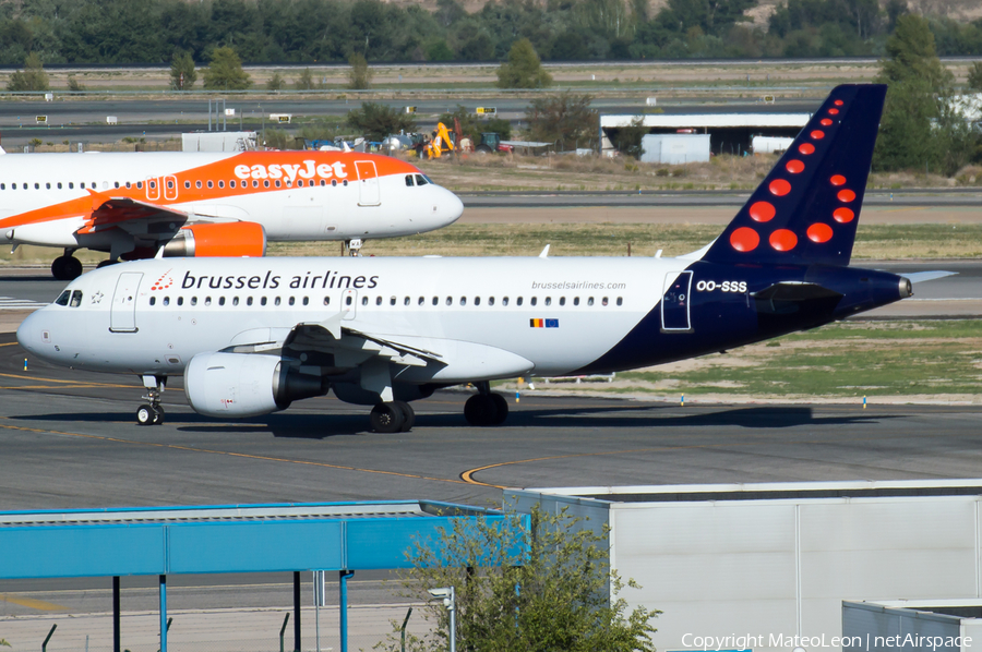 Brussels Airlines Airbus A319-111 (OO-SSS) | Photo 350547