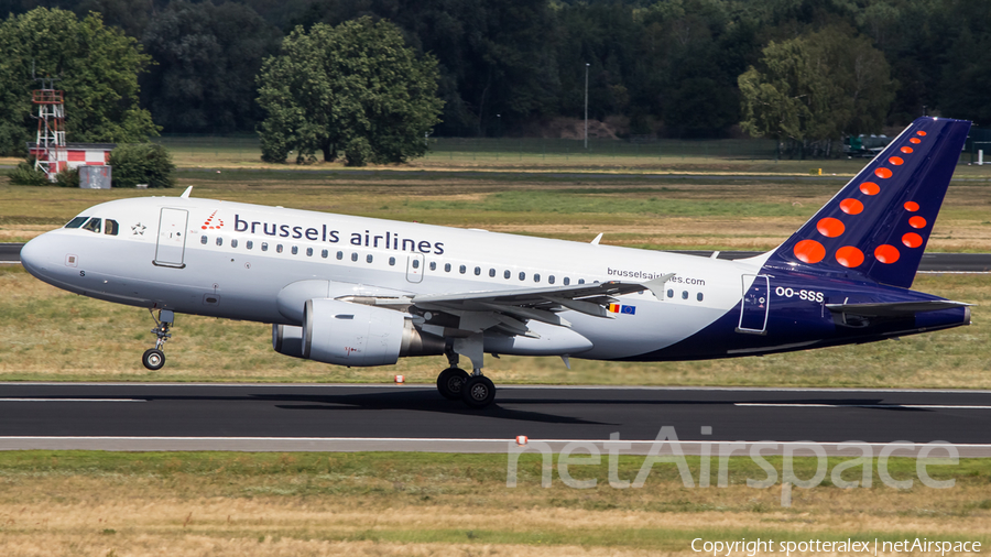 Brussels Airlines Airbus A319-111 (OO-SSS) | Photo 120031