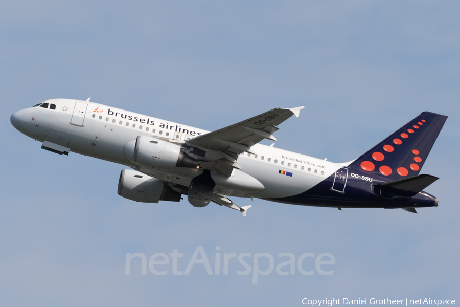Brussels Airlines Airbus A319-111 (OO-SSU) | Photo 165777