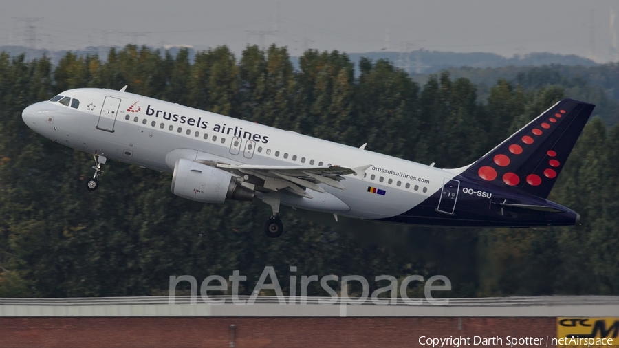 Brussels Airlines Airbus A319-111 (OO-SSU) | Photo 232595