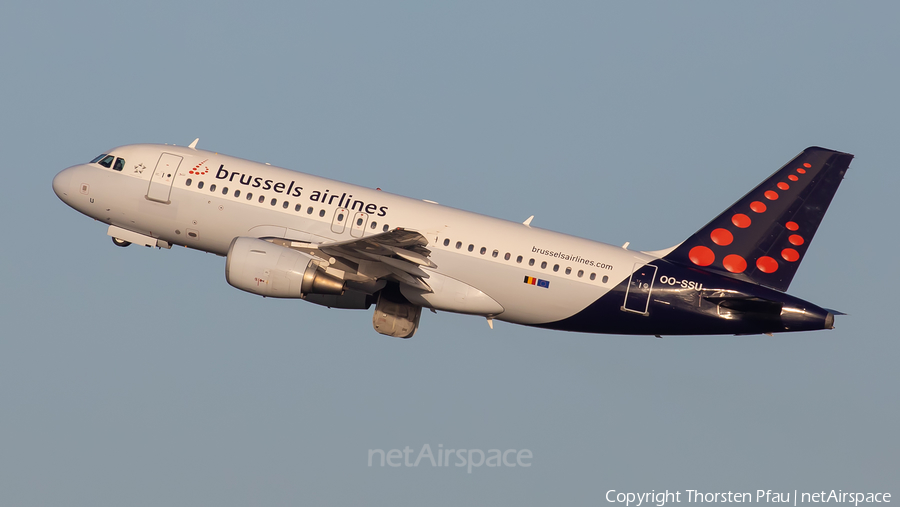 Brussels Airlines Airbus A319-111 (OO-SSU) | Photo 440223