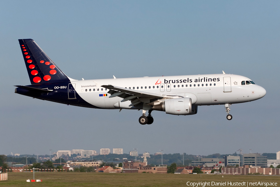 Brussels Airlines Airbus A319-111 (OO-SSU) | Photo 646572