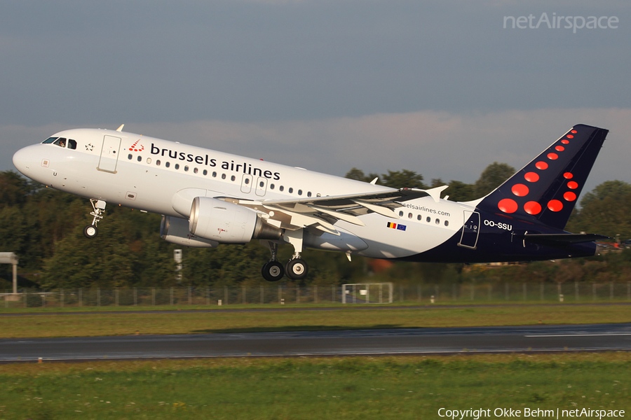 Brussels Airlines Airbus A319-111 (OO-SSU) | Photo 38683