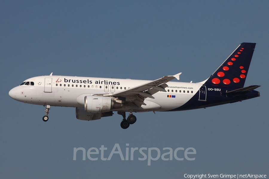 Brussels Airlines Airbus A319-111 (OO-SSU) | Photo 248080