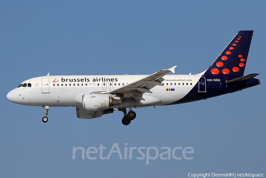 Brussels Airlines Airbus A319-111 (OO-SSU) | Photo 438968