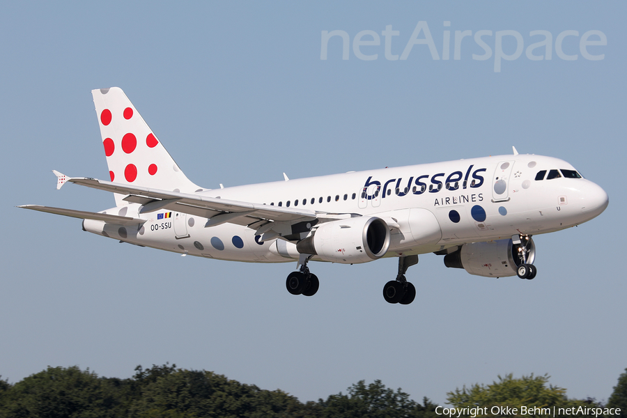 Brussels Airlines Airbus A319-111 (OO-SSU) | Photo 522216