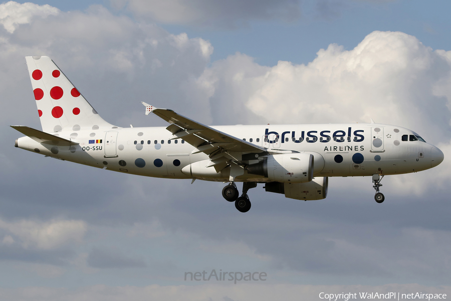 Brussels Airlines Airbus A319-111 (OO-SSU) | Photo 629244
