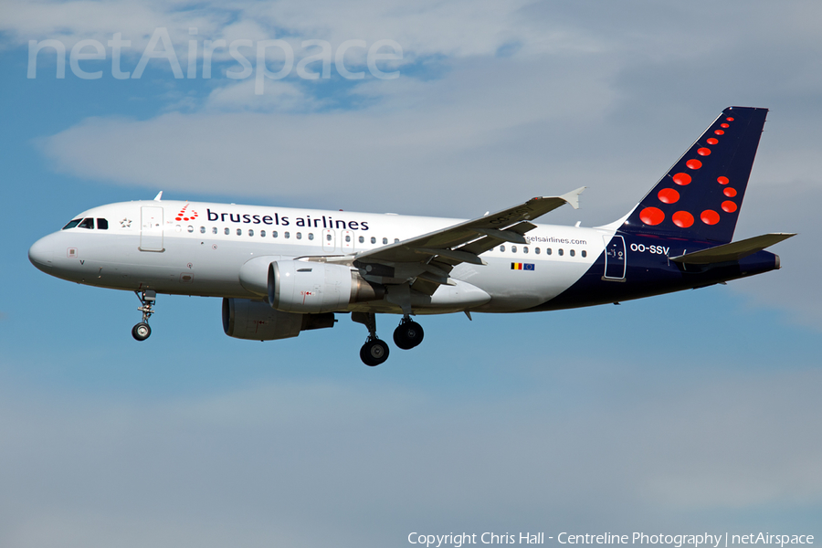 Brussels Airlines Airbus A319-111 (OO-SSV) | Photo 150524