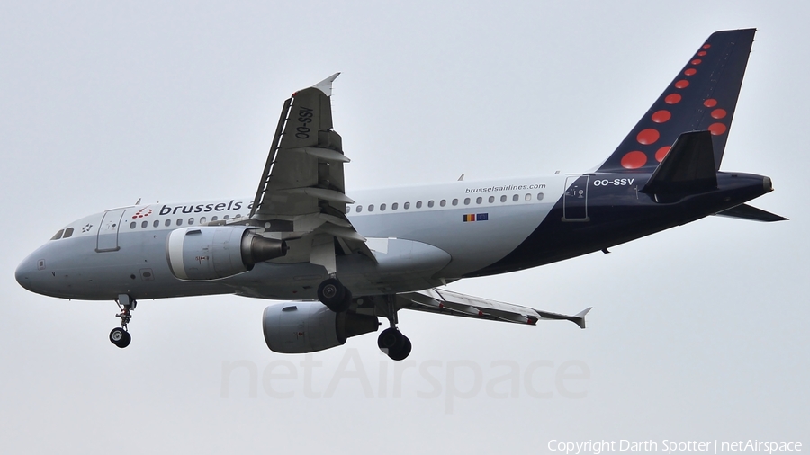 Brussels Airlines Airbus A319-111 (OO-SSV) | Photo 212284