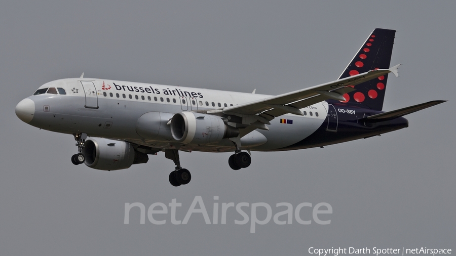 Brussels Airlines Airbus A319-111 (OO-SSV) | Photo 230004