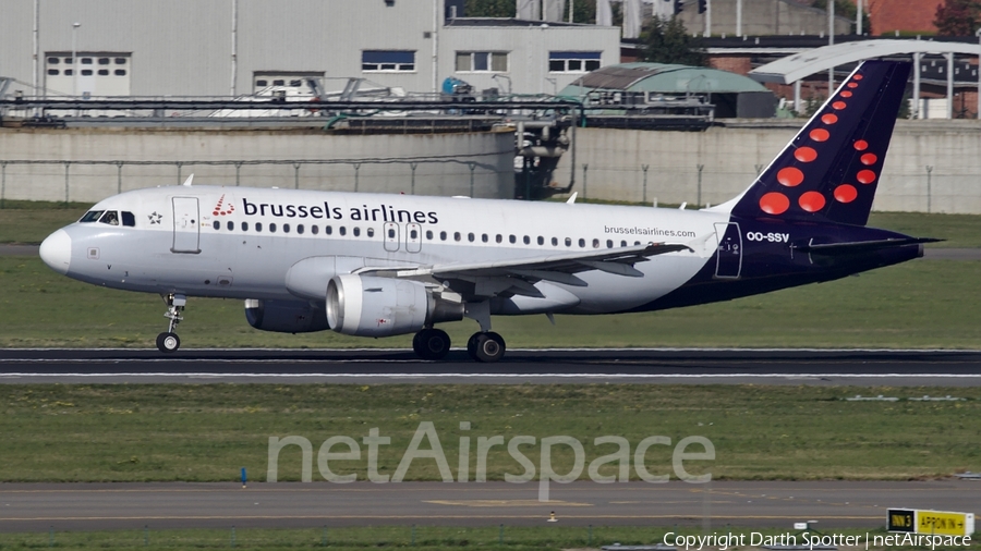 Brussels Airlines Airbus A319-111 (OO-SSV) | Photo 232596