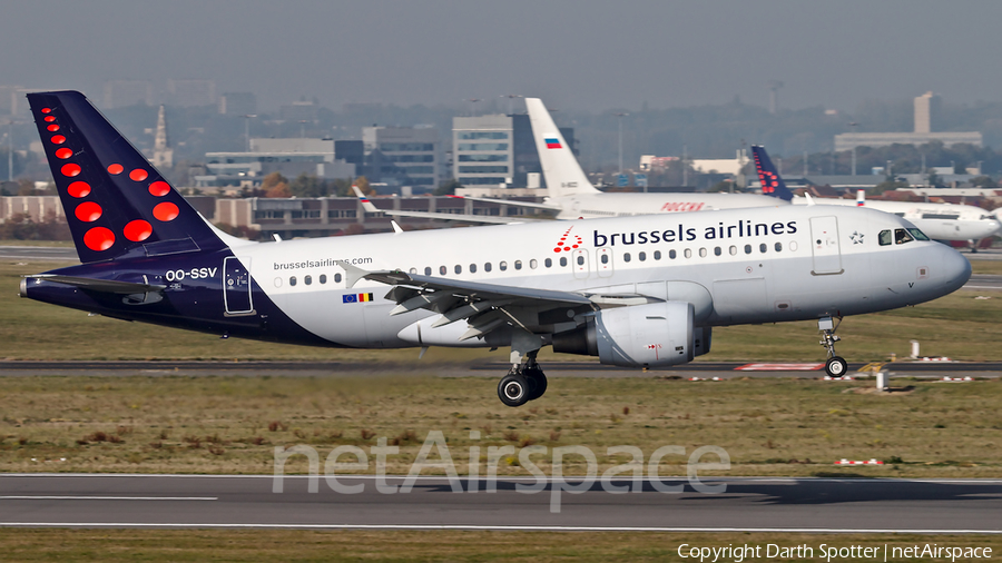 Brussels Airlines Airbus A319-111 (OO-SSV) | Photo 356616