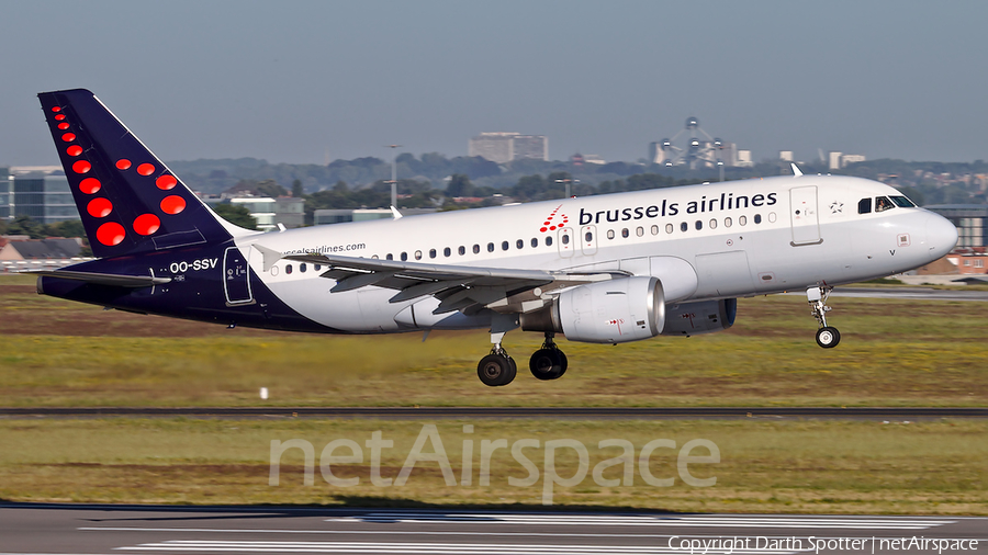 Brussels Airlines Airbus A319-111 (OO-SSV) | Photo 375992