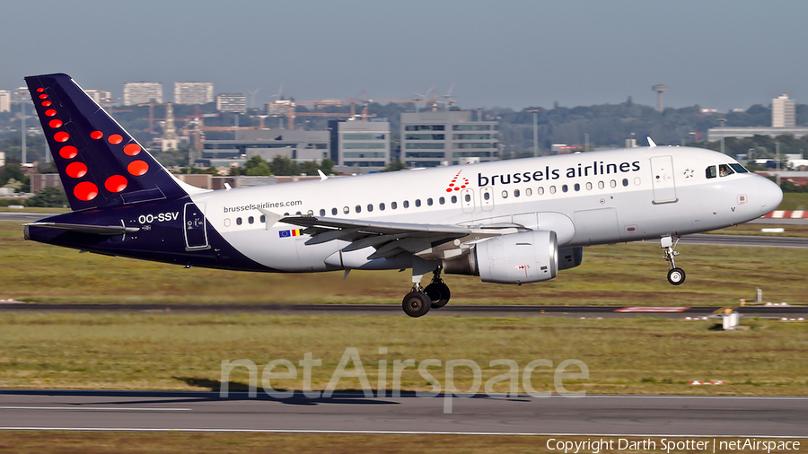 Brussels Airlines Airbus A319-111 (OO-SSV) | Photo 375993