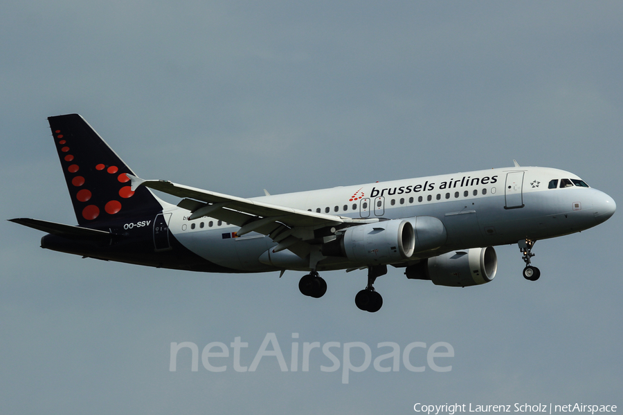 Brussels Airlines Airbus A319-111 (OO-SSV) | Photo 63231