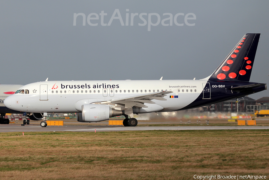 Brussels Airlines Airbus A319-111 (OO-SSV) | Photo 4995