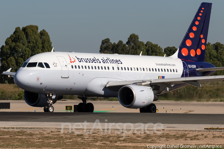 Brussels Airlines Airbus A319-111 (OO-SSW) | Photo 255760