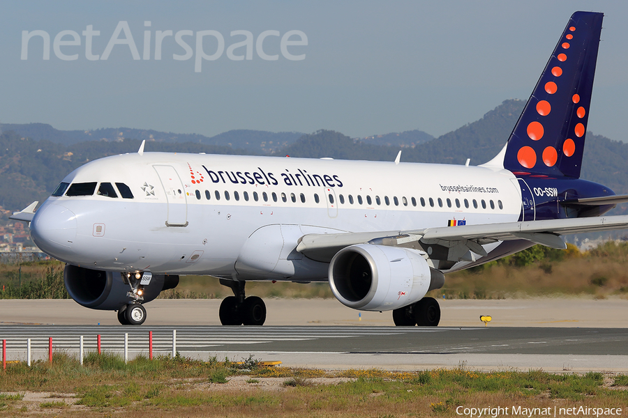 Brussels Airlines Airbus A319-111 (OO-SSW) | Photo 393260