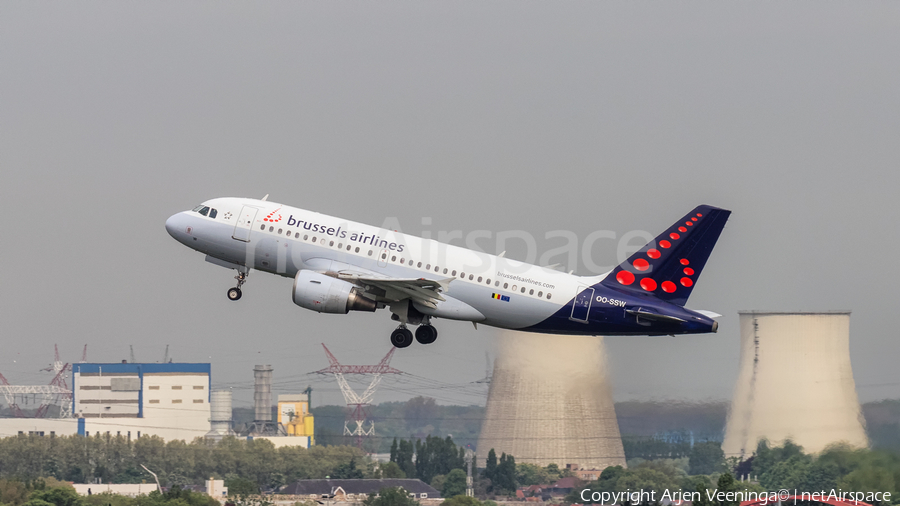 Brussels Airlines Airbus A319-111 (OO-SSW) | Photo 278609