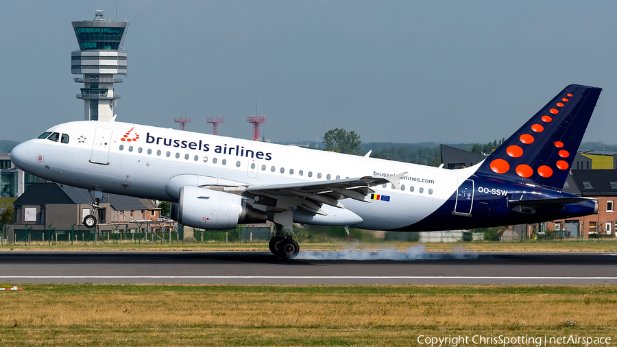 Brussels Airlines Airbus A319-111 (OO-SSW) | Photo 280940