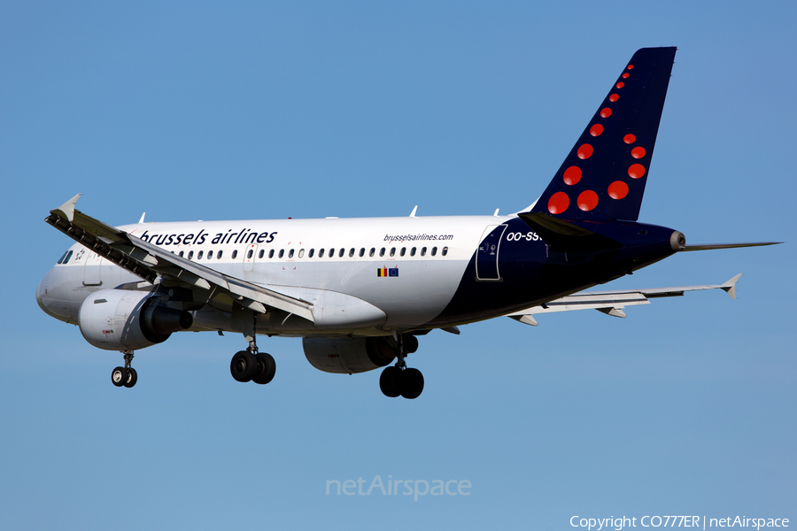 Brussels Airlines Airbus A319-111 (OO-SSW) | Photo 57292